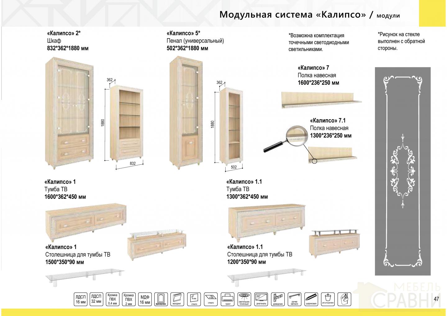 Сурская мебель гостиная 